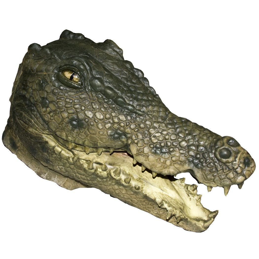 Маска крокодила реалистичная