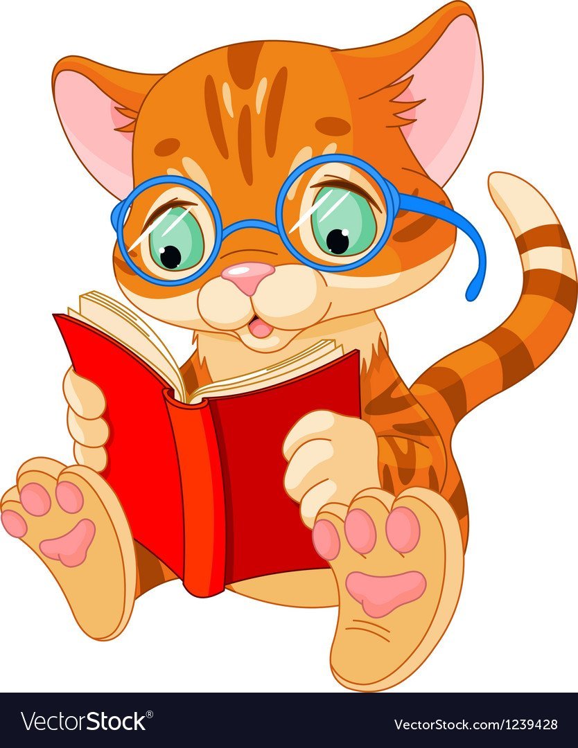 Котик ученый