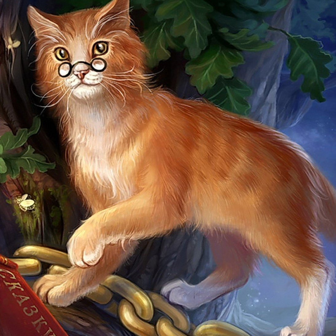 Кот ученый большого размера
