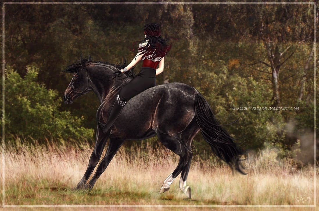 Табун арабских скакунов