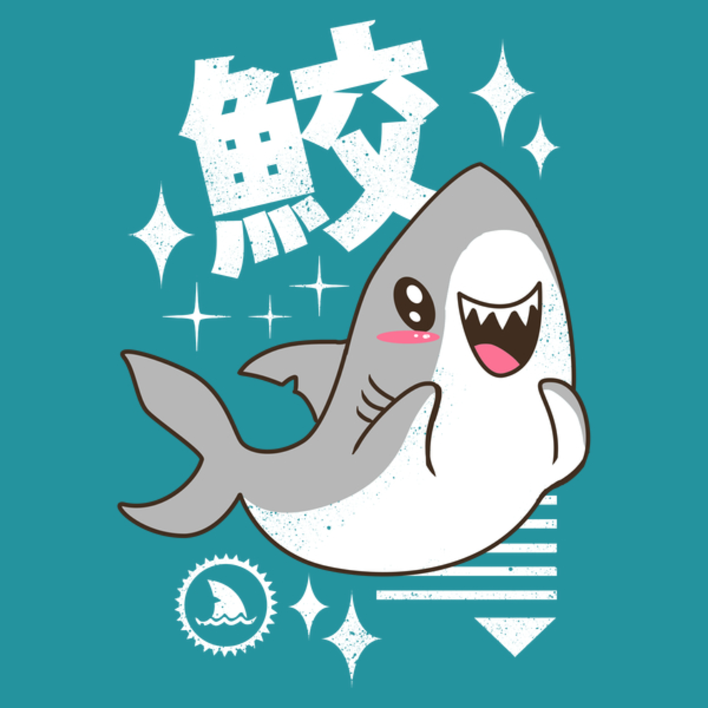 Акула арт милый