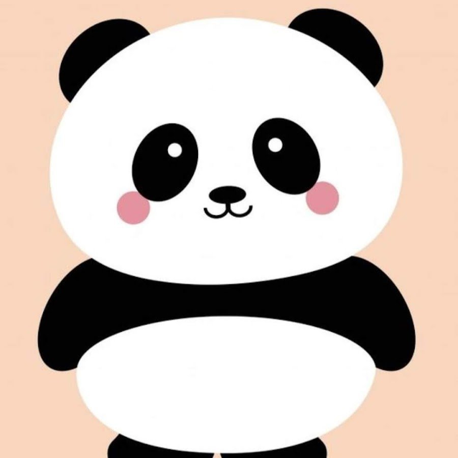 Панда рисунок