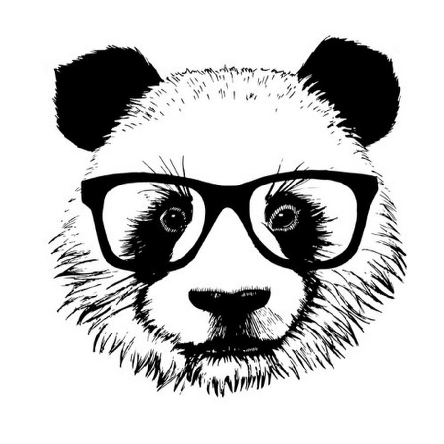 Рисунок маленькой панды