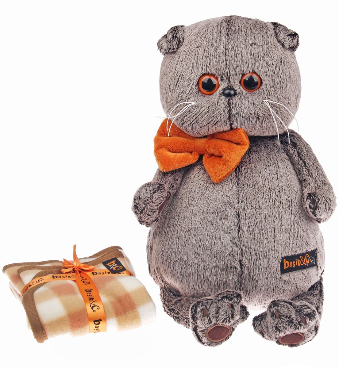 Басик с пледом