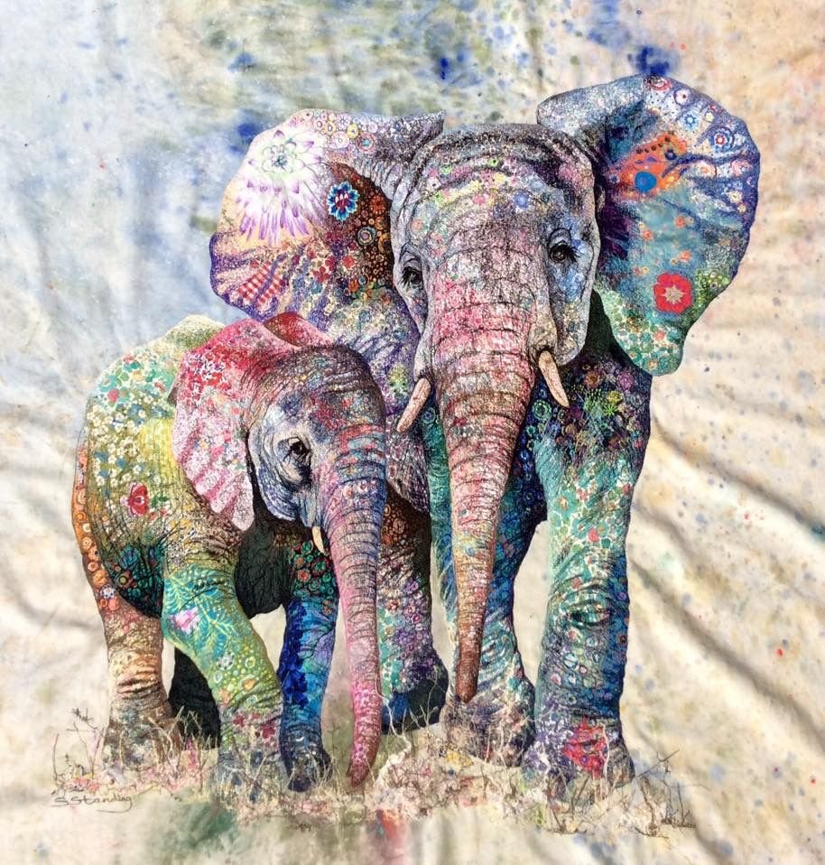 Анатомия рисования слонов