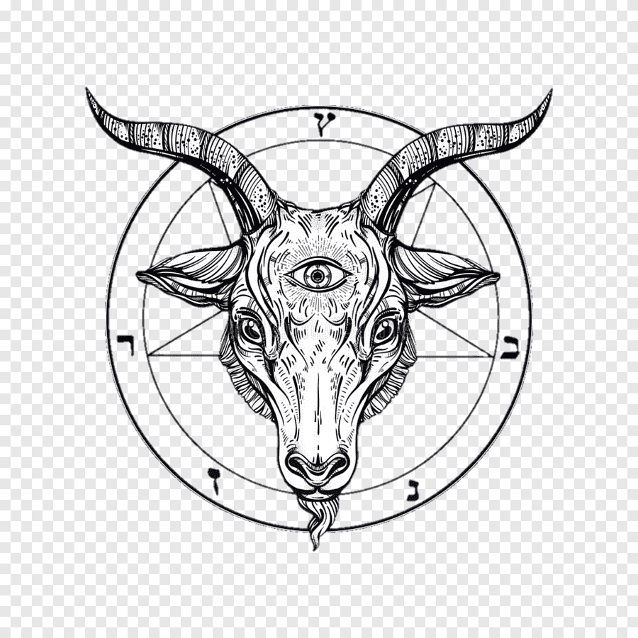 Голова козы сатанинский знак