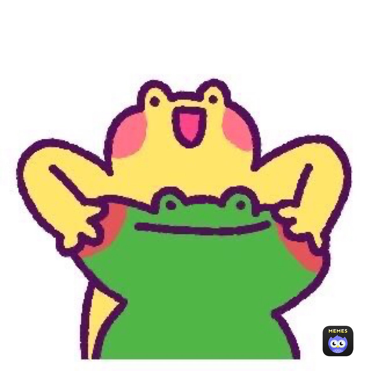 Инди КИД рисунок лягуха