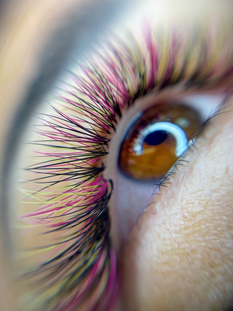 Ресницы Макросъемка