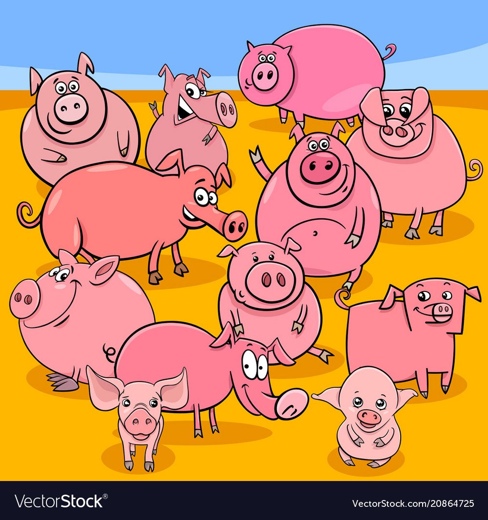 Картина три поросенка