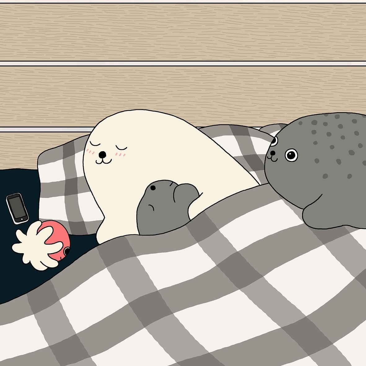 Ленивый тюлень