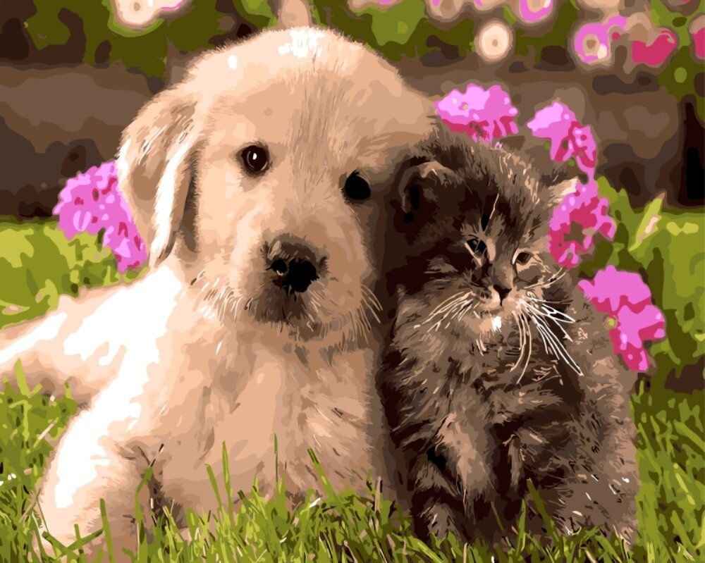 Обои мультяшные животные