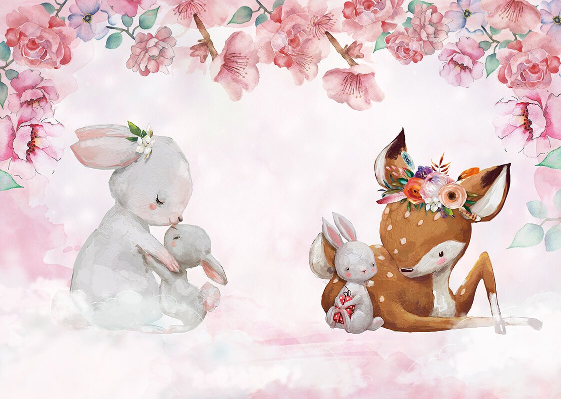 Фотообои зайчики