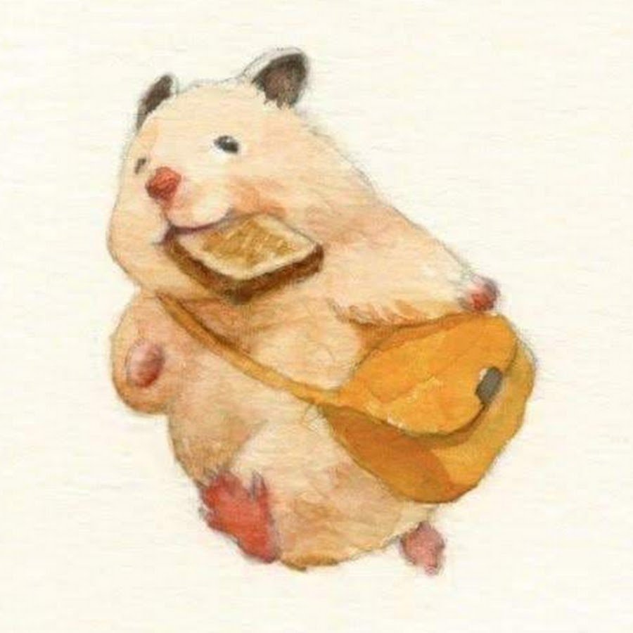 Хомяк рисунок