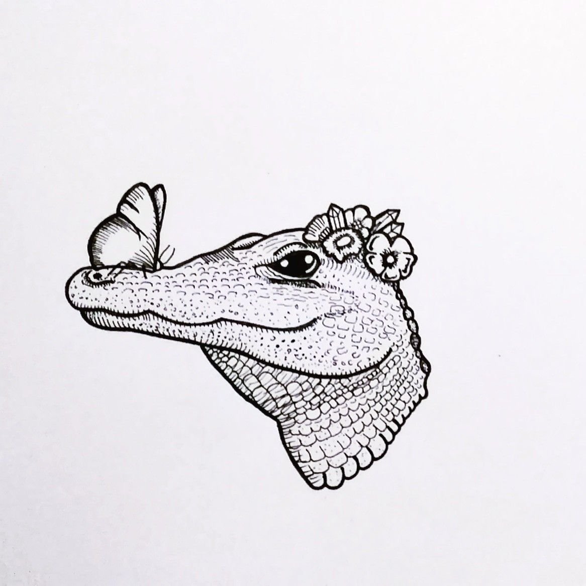 Динозавр с гитарой