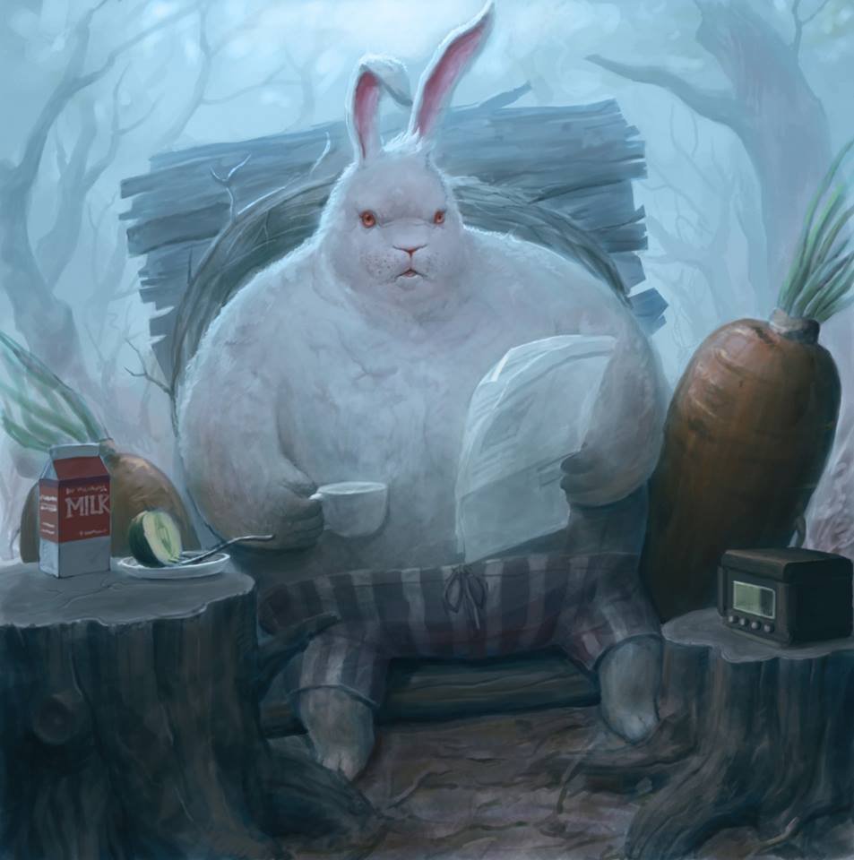Смешной заяц