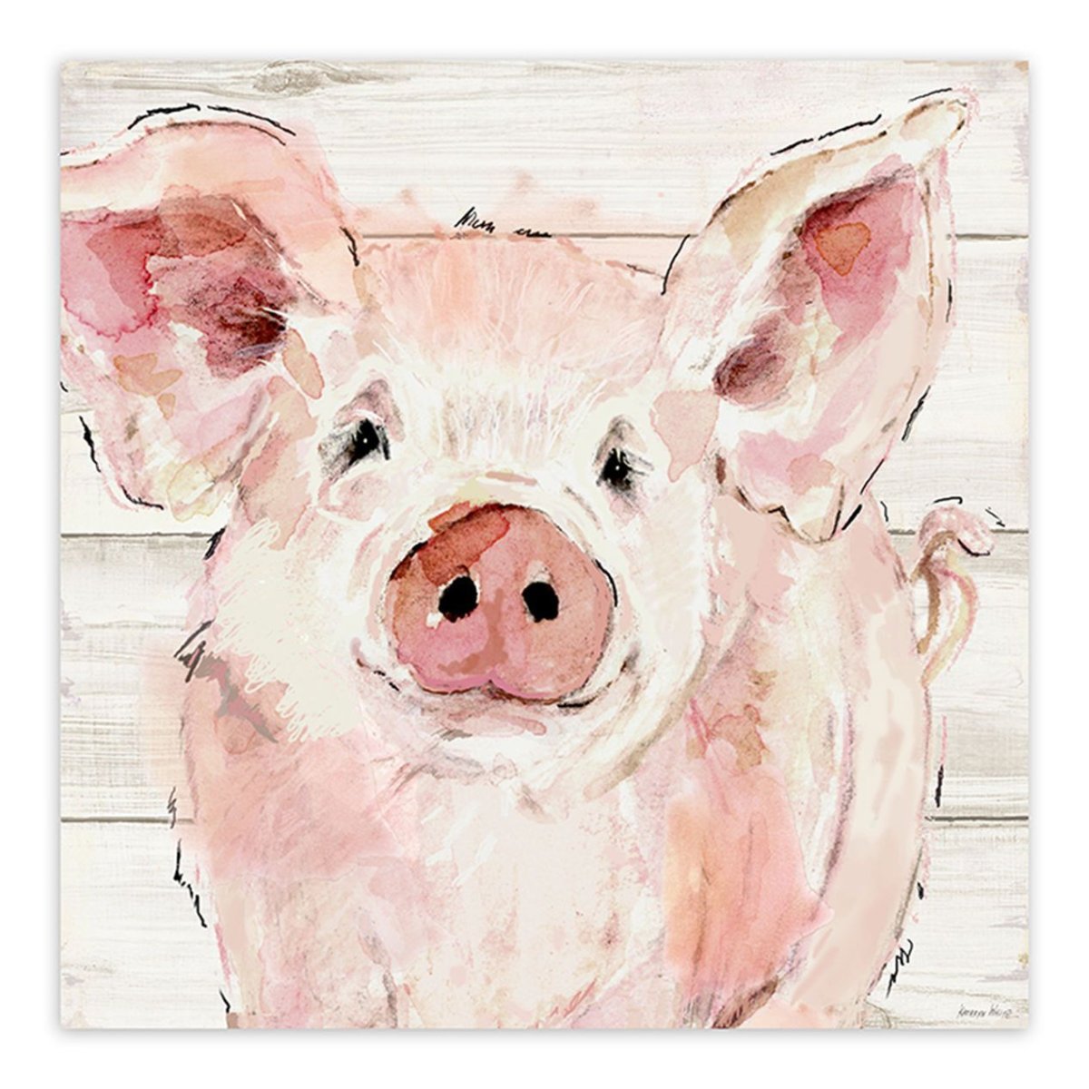 Акварельные поросята