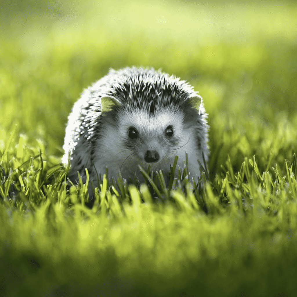 Ежик в природе