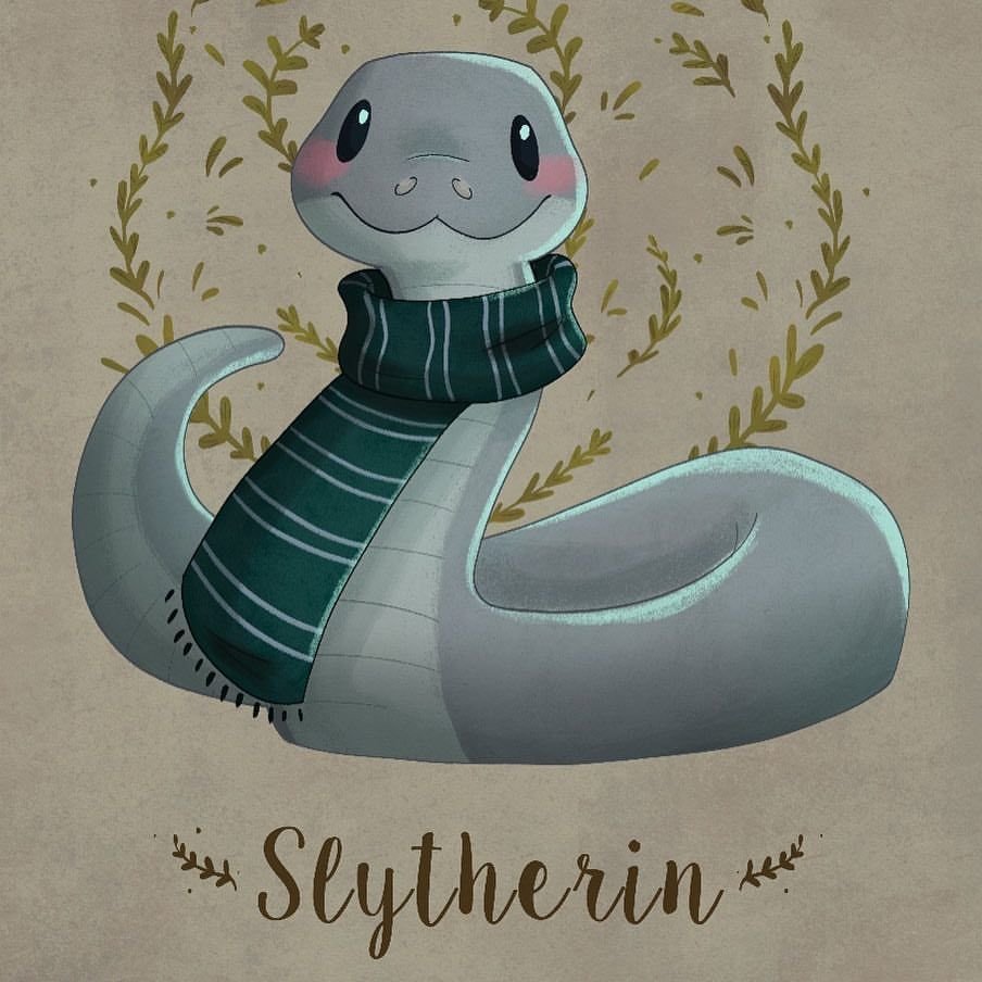 Змейка арт милый