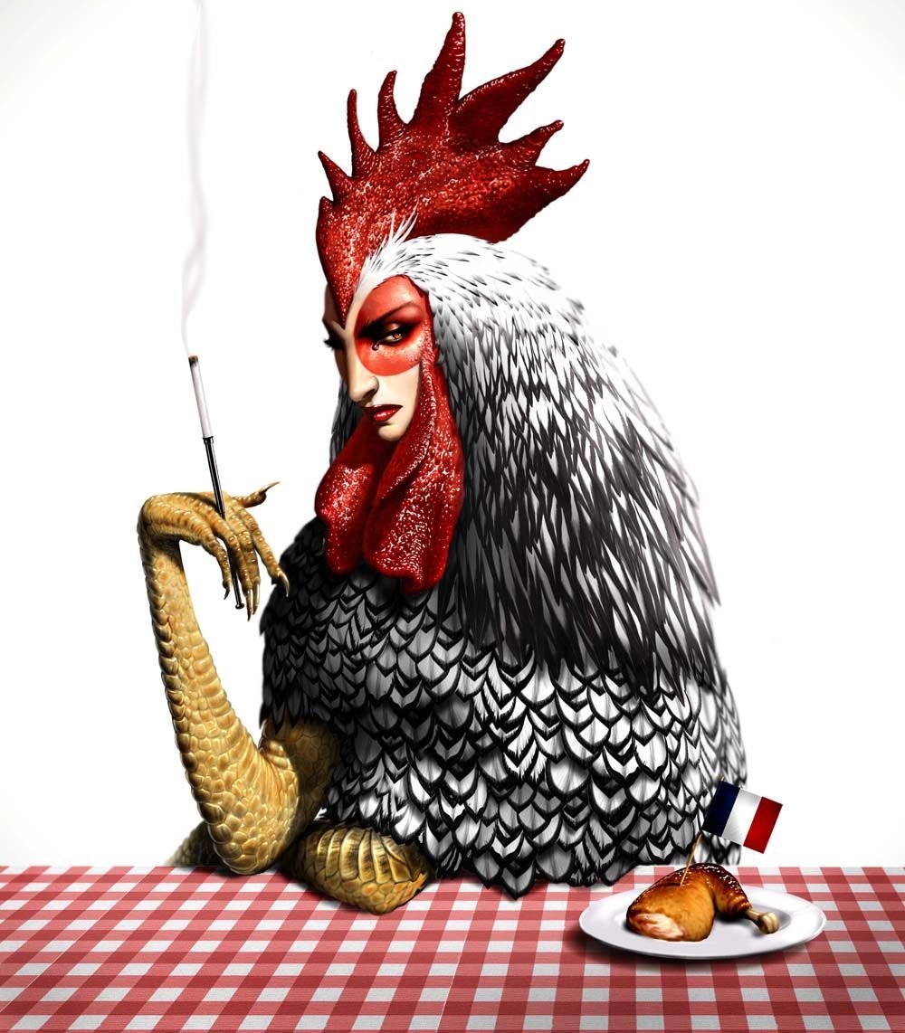 Прикольные куры