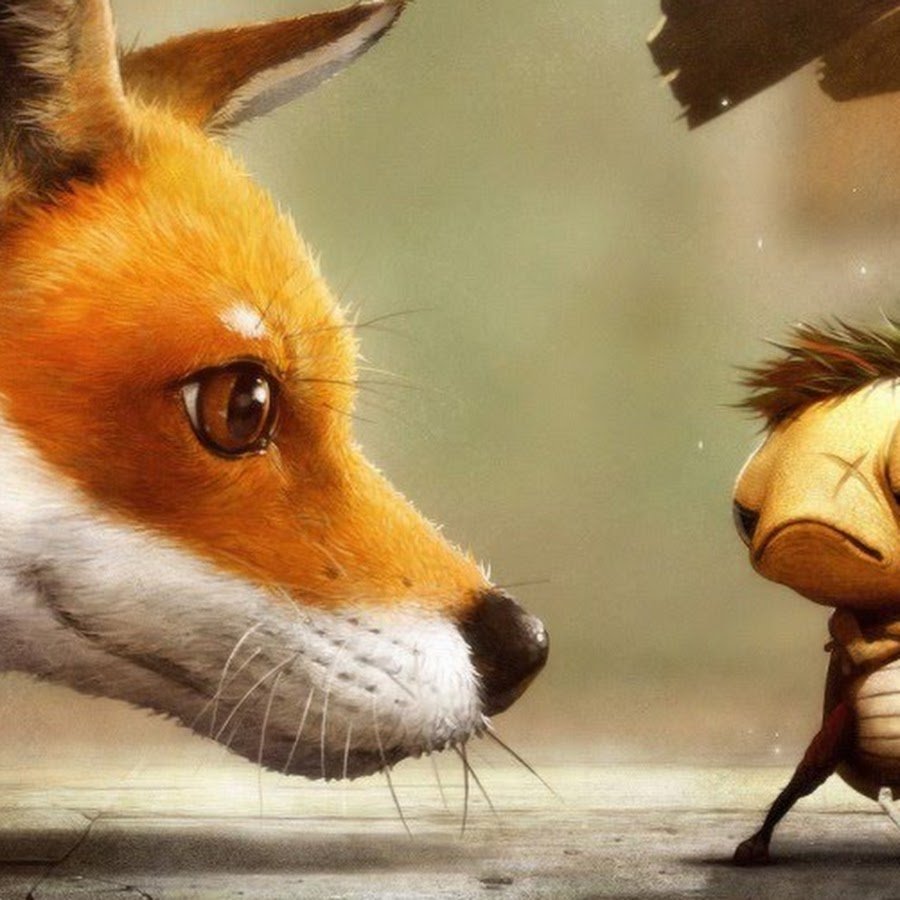 Из мультика милые лисички