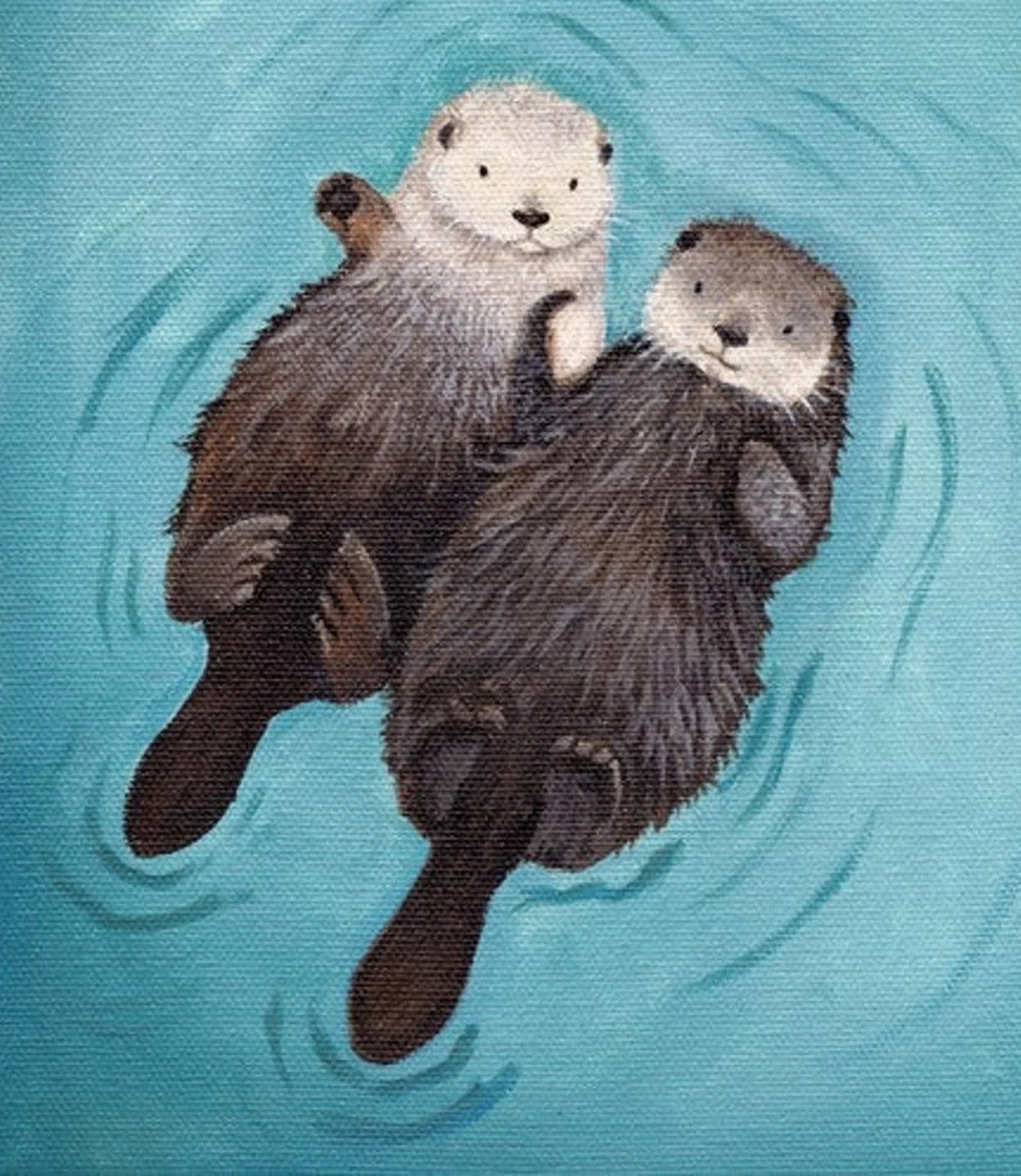 Выдра и бобер