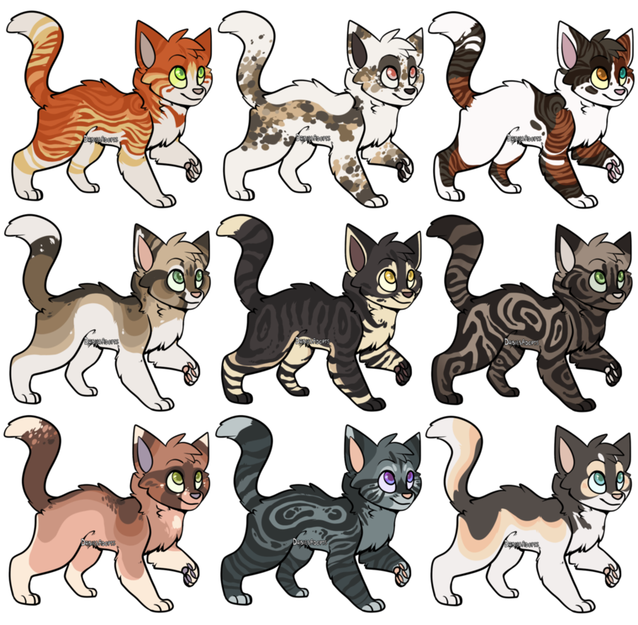 Коты Воители адопты