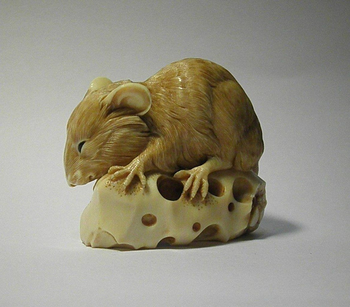 Нэцкэ крыса