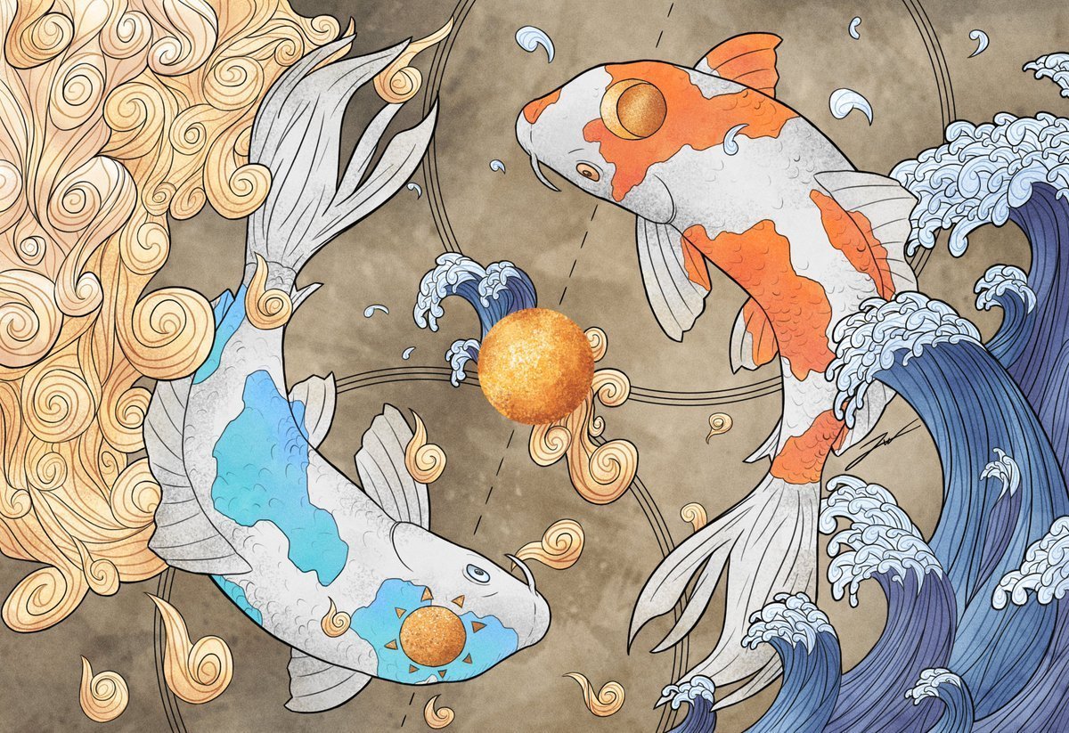 Карпы кои Хаяо Миядзаки