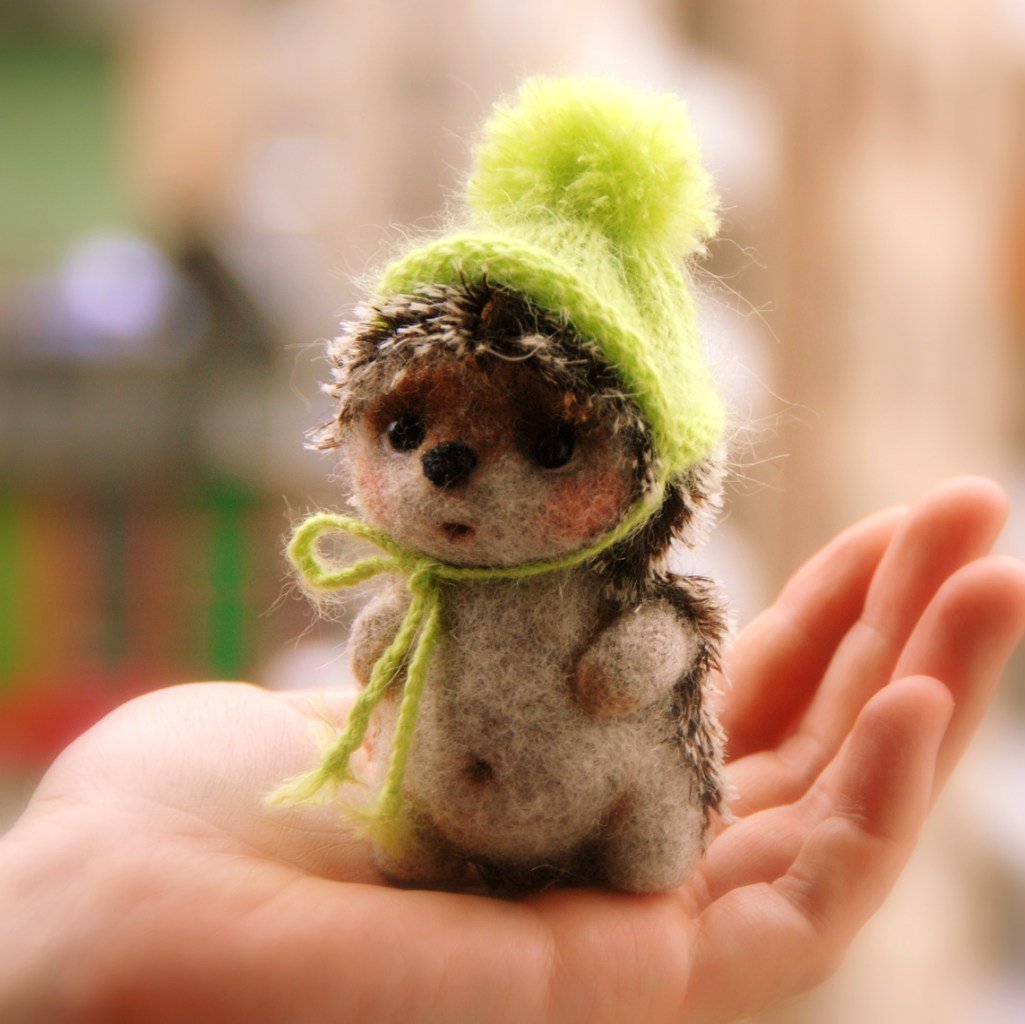 Валяные зверюшки