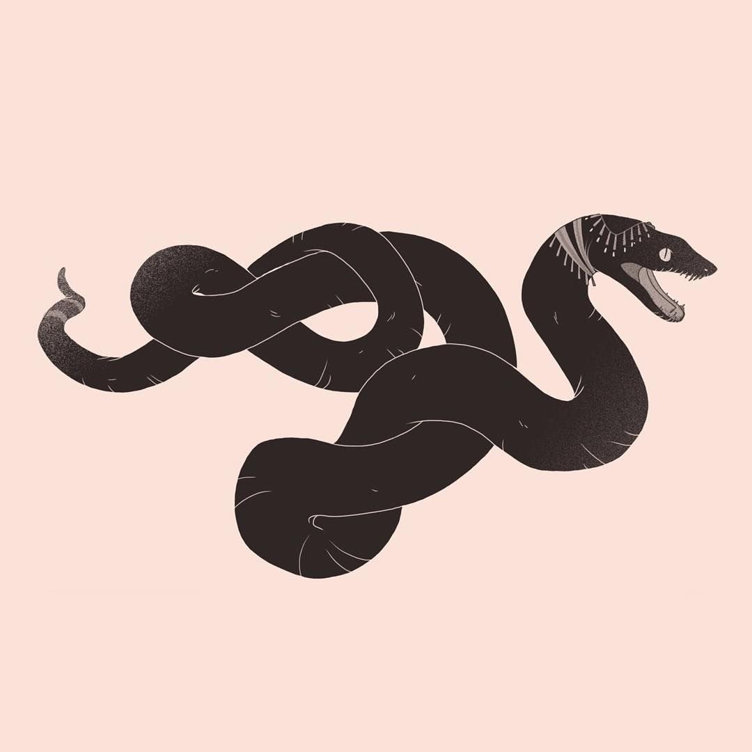 Змея Минимализм