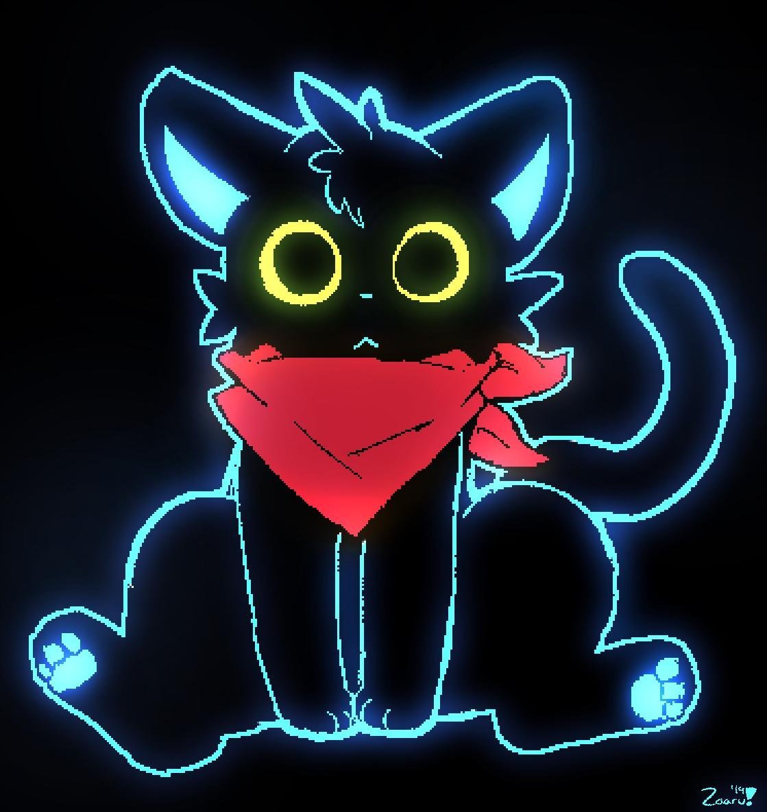 Неоновые котята