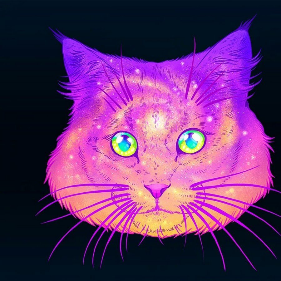 Черно фиолетовый