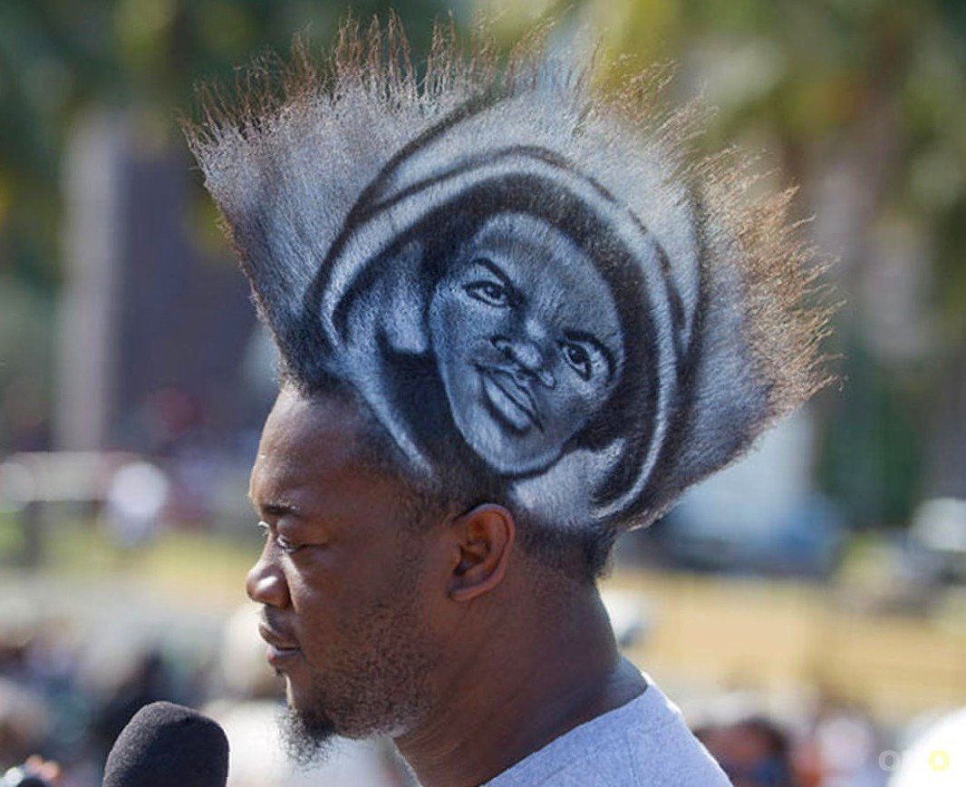 Странные прически