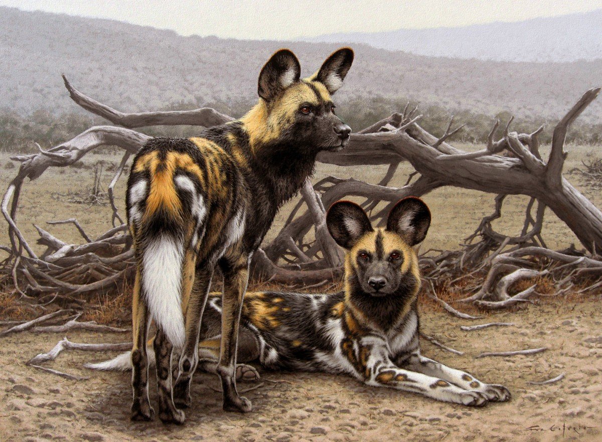 Schleich Гиеновидная собака