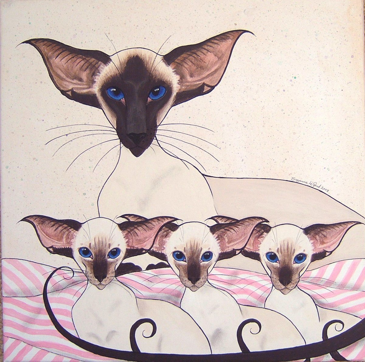 Египетская Сиамская кошка