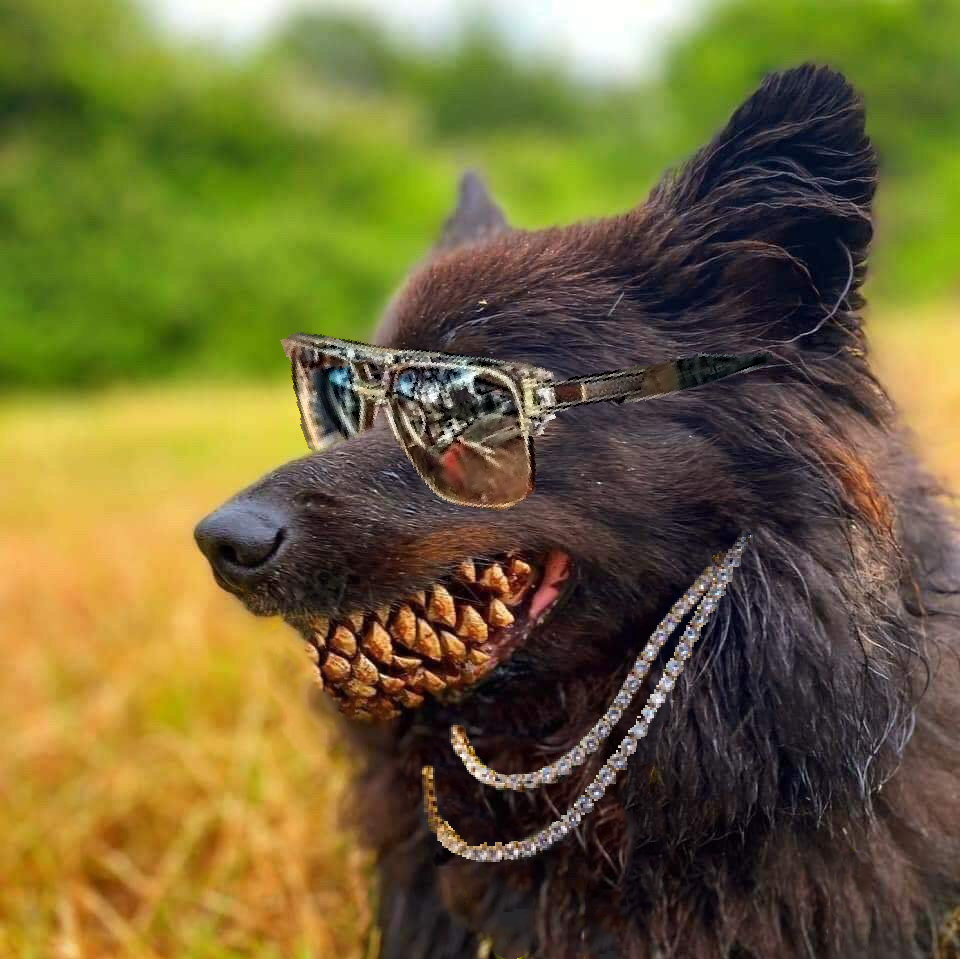 Гиена оскал