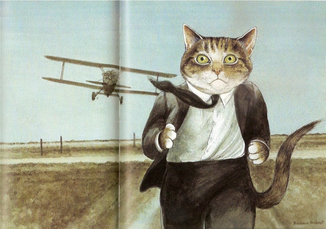 Кот в стиле стимпанк