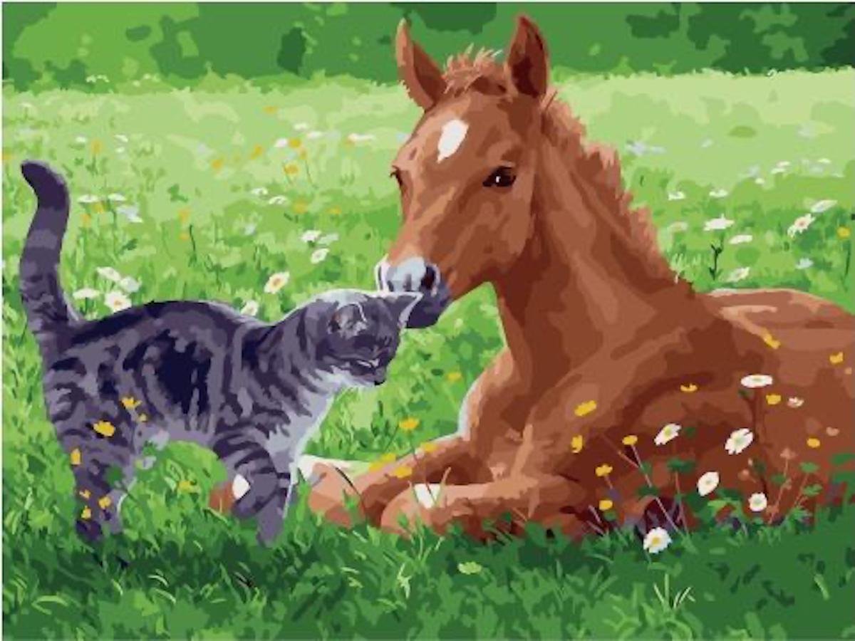 Художница Персис Клейтон Вейерс кони