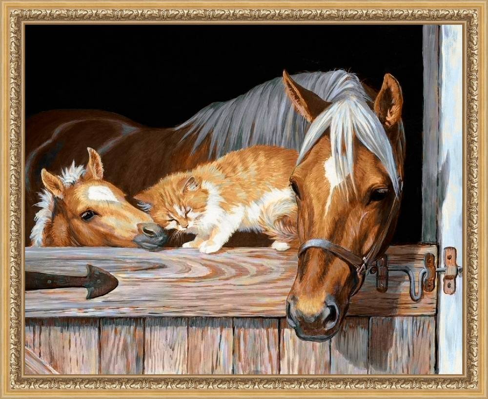 Наборы для вышивания крестом от Нитекс