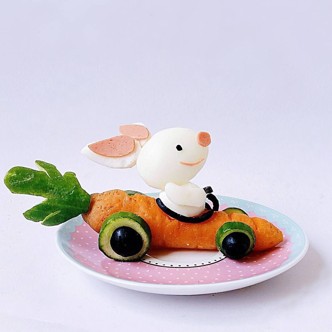 Украшения из моркови