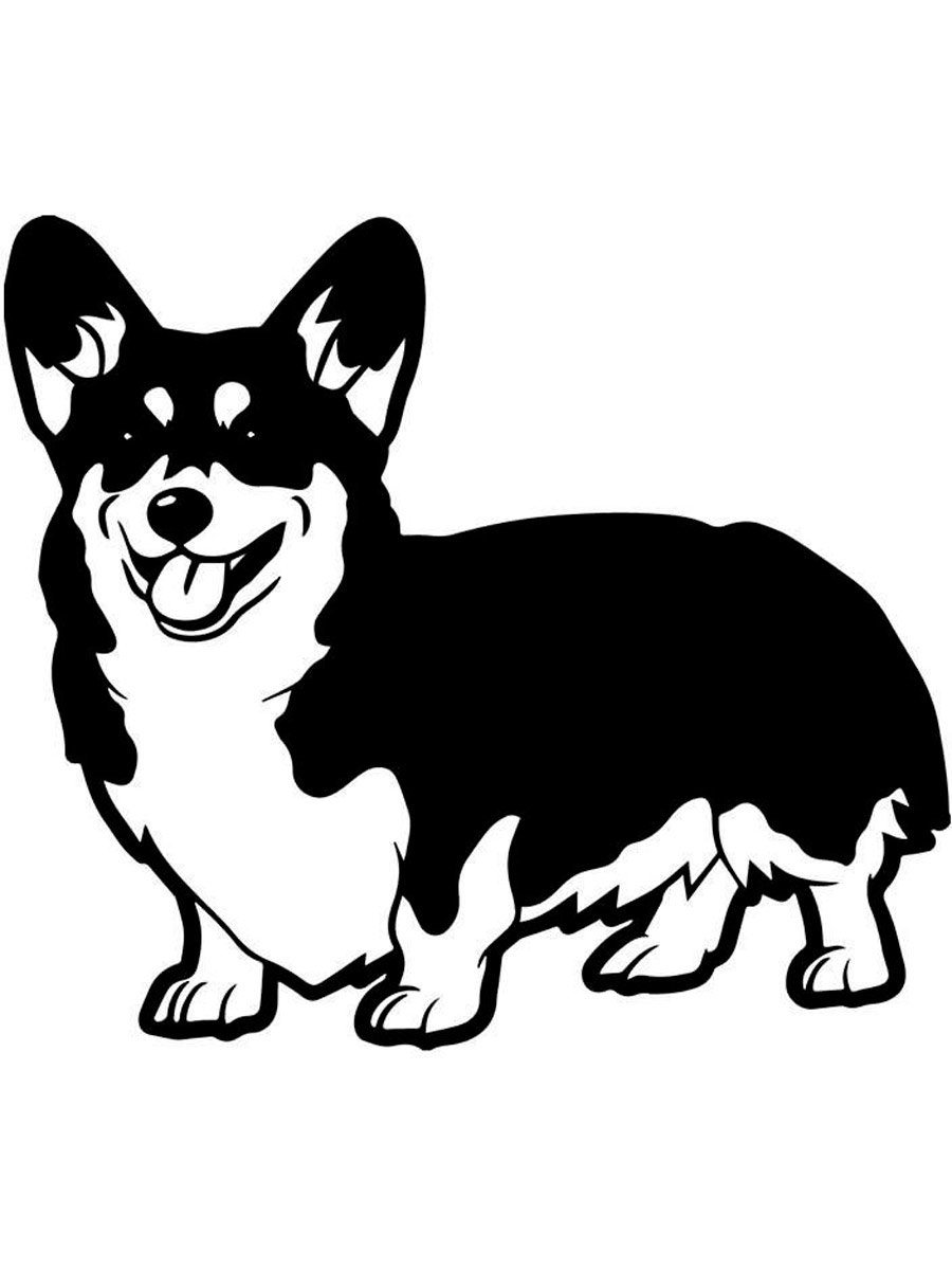 Вельш корги кардиган вектор