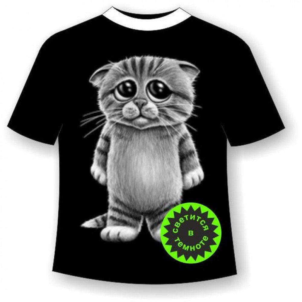 Футболка котенок 667