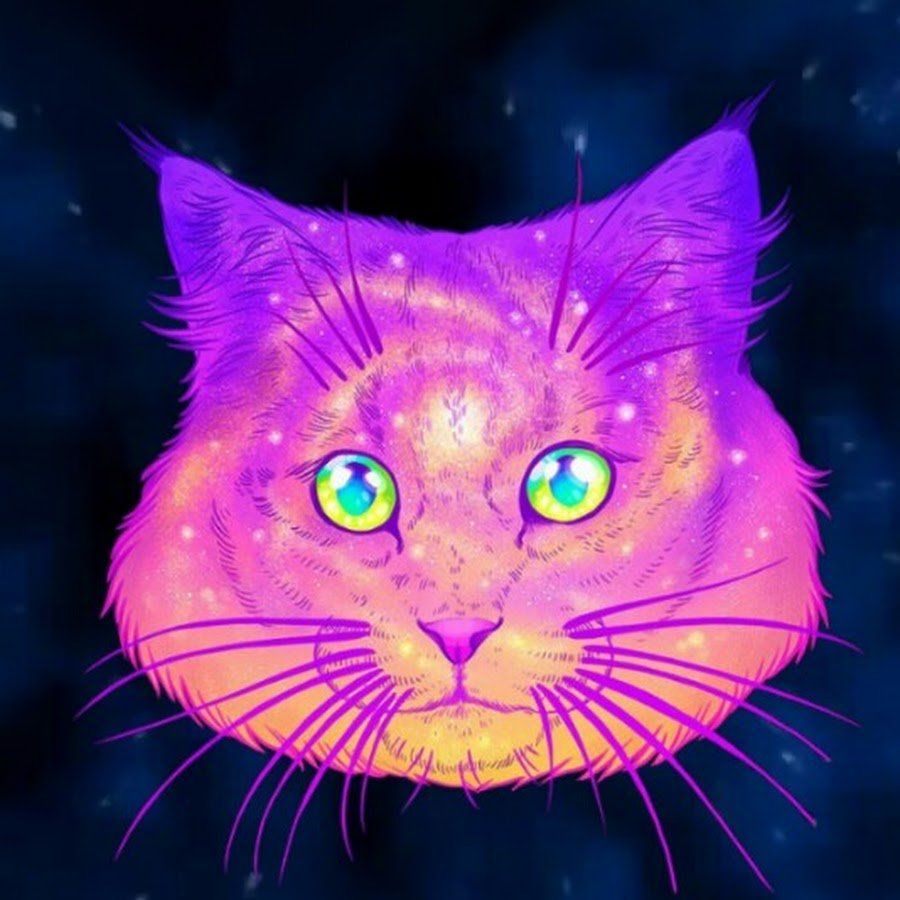 Фиолетовые коты