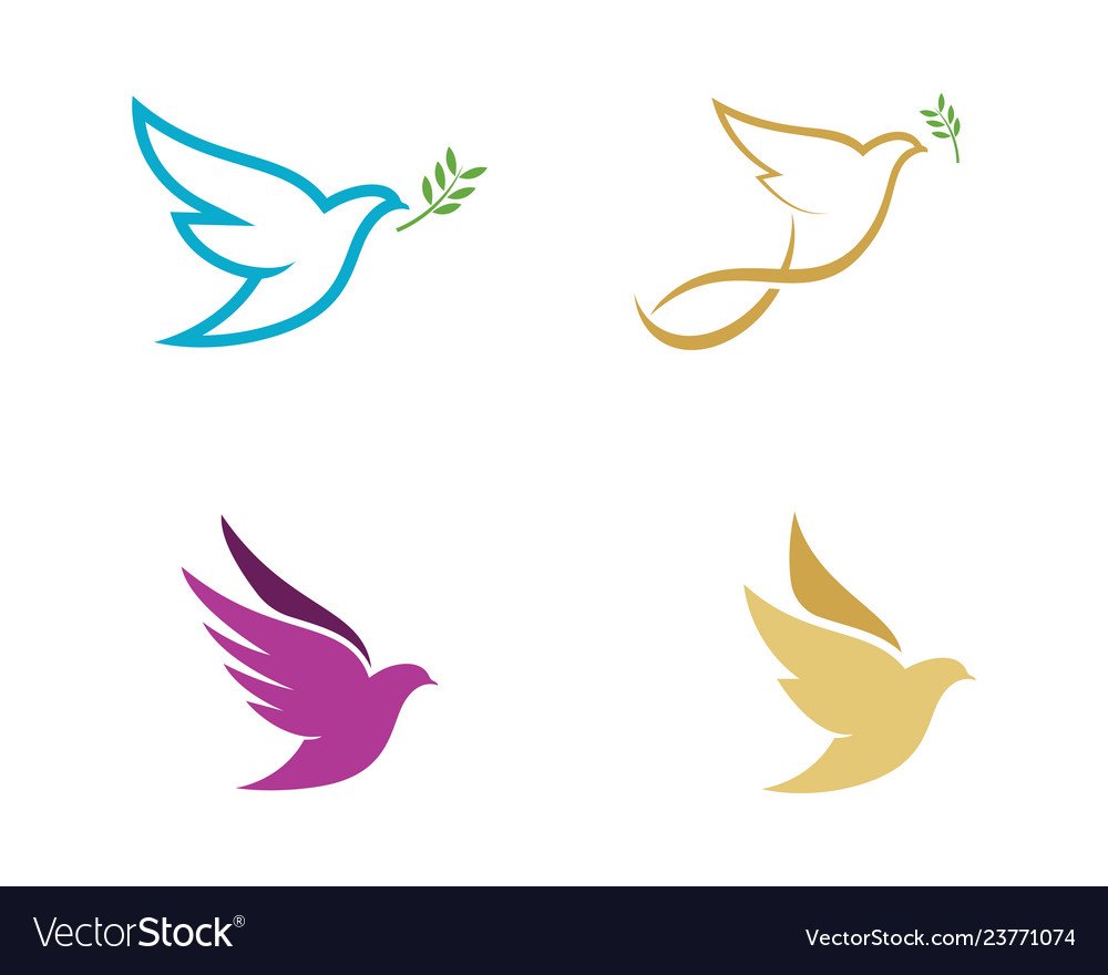 Логотип Крылья голубя