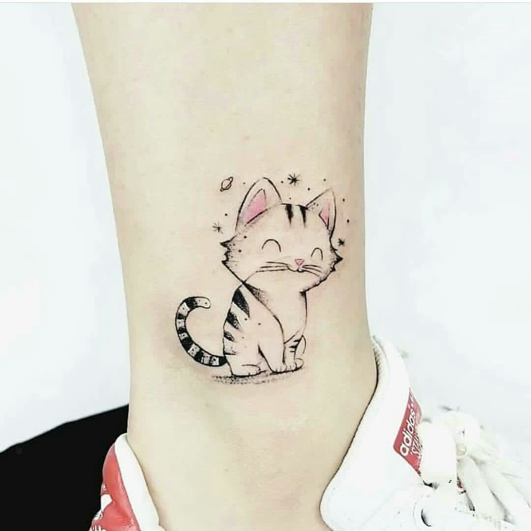 Силуэт человека с котом