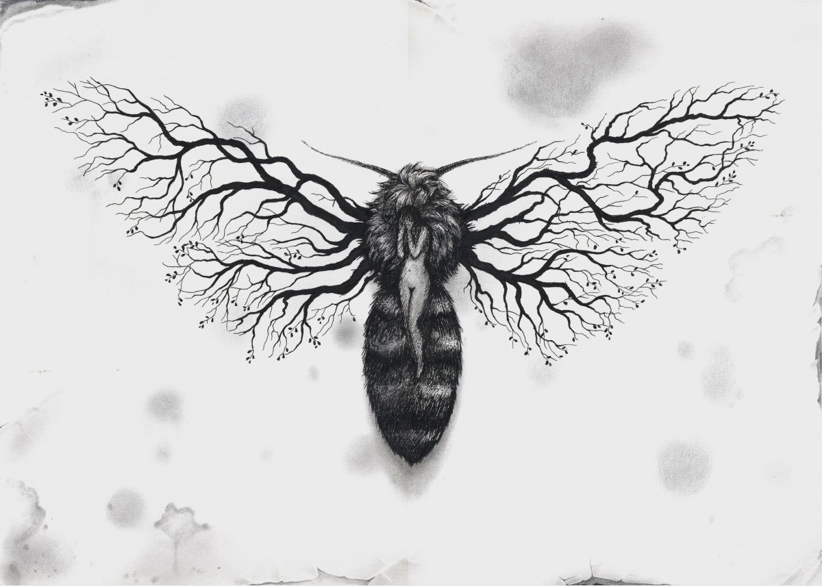 Смерть эскиз Минимализм