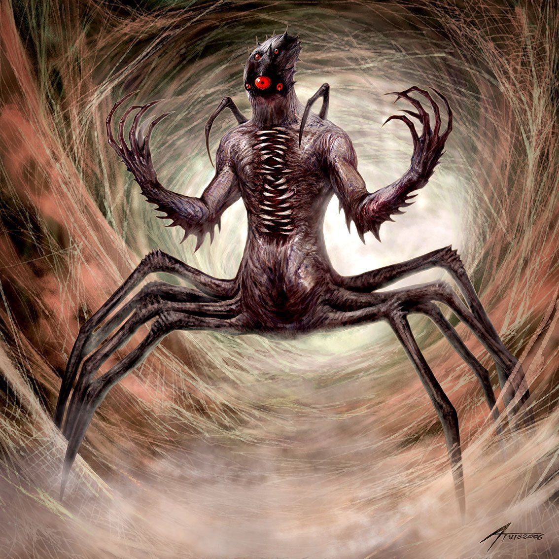 Арахнид паук мифология