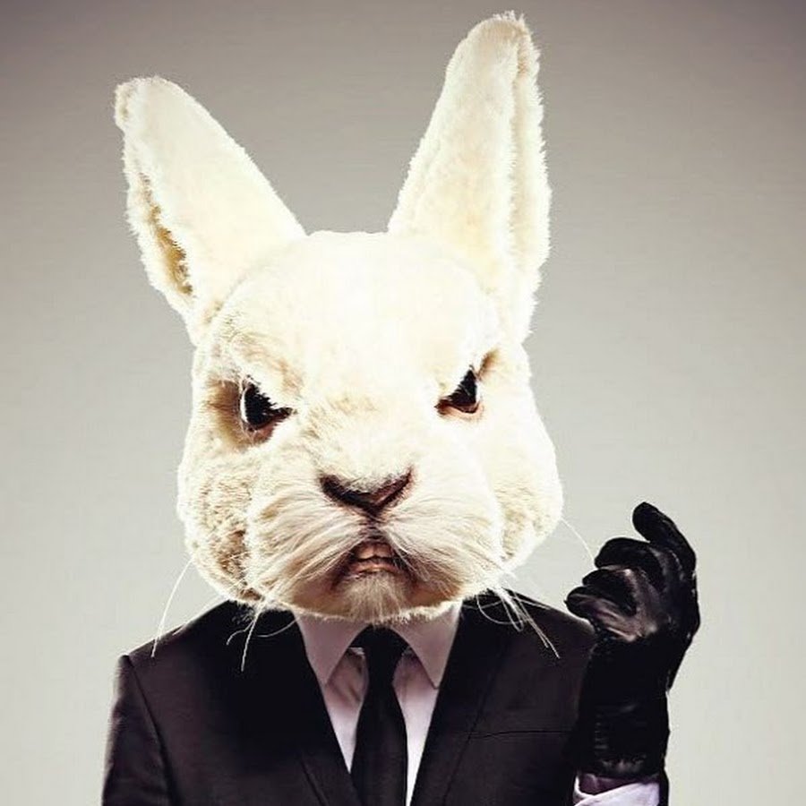 Белый кролик из сериала отбросы