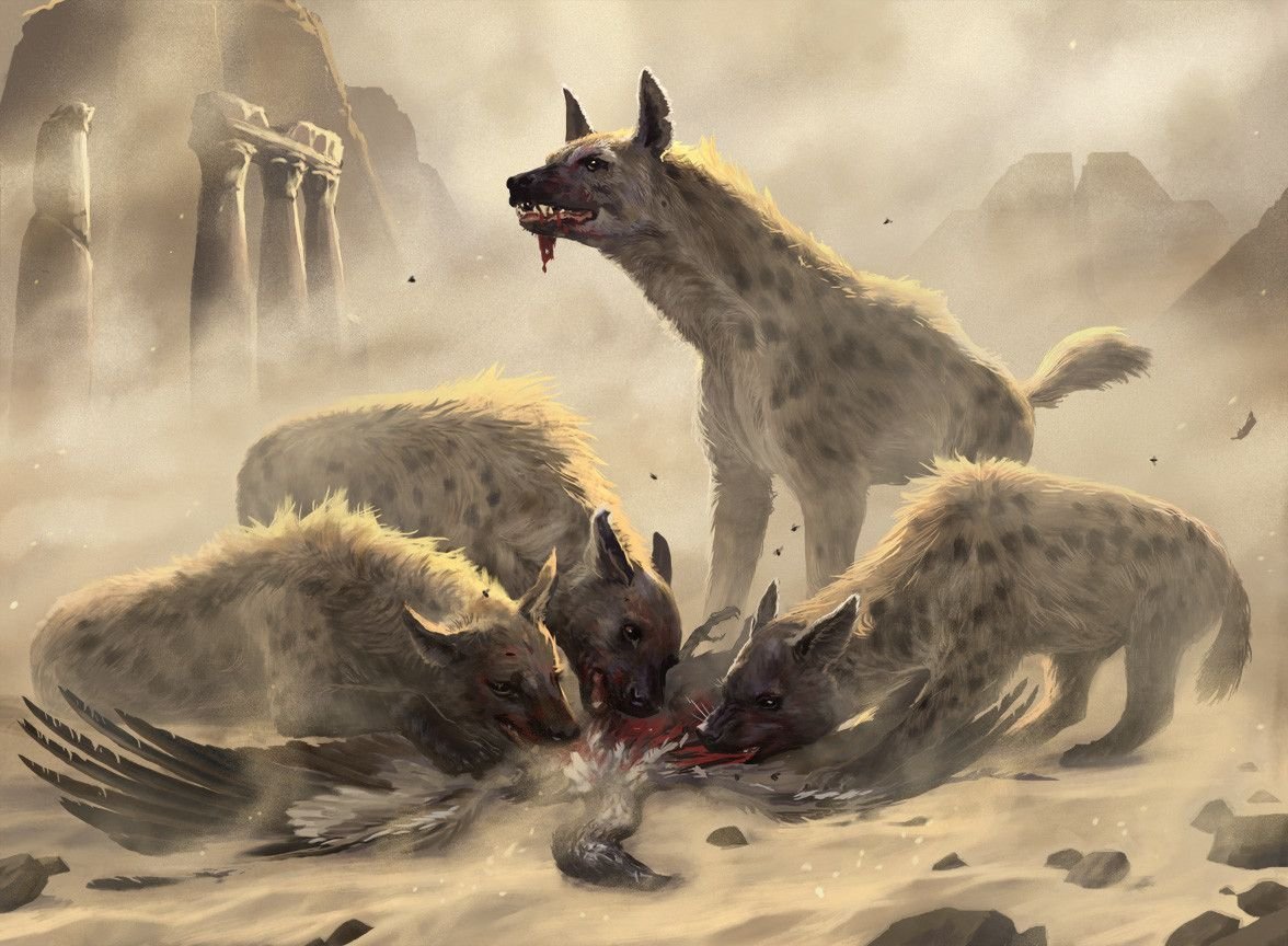 Гепард бежит за добычей