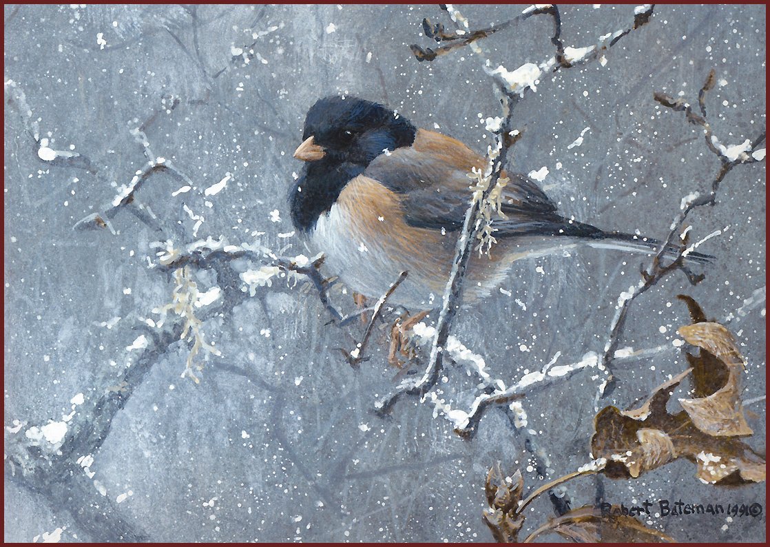 Художник Роберт Бейтман картины синиц